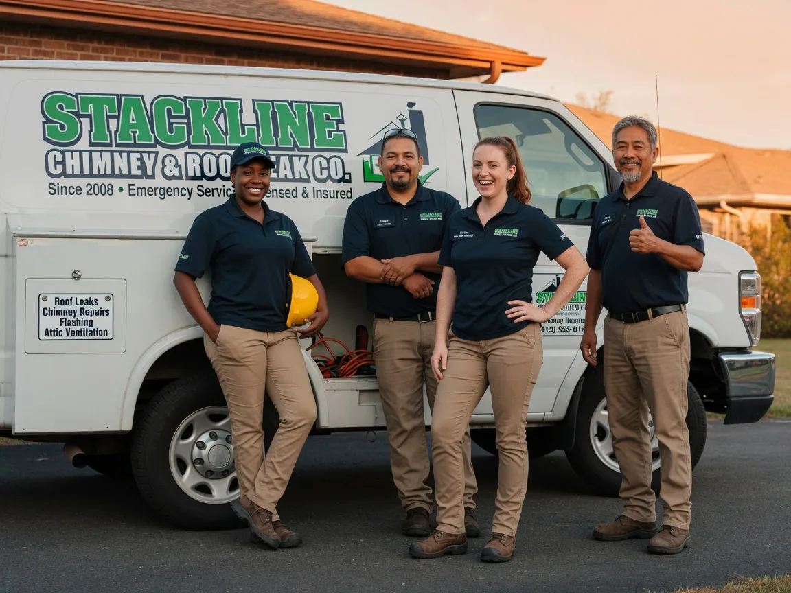Chimney flashing repair company in Blanchard, MI